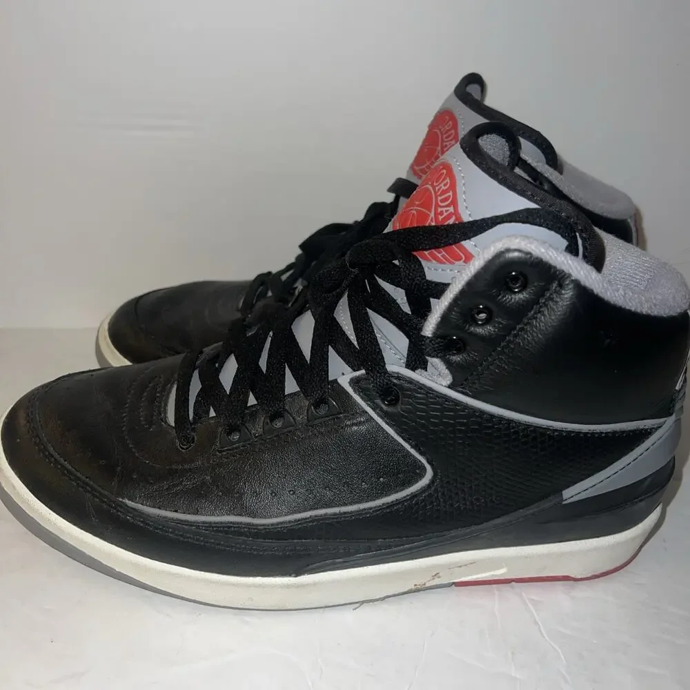 Size 9 - Air Jordan 2 Retro Black Cement
